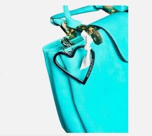 New Silver Burberry Bag Charm